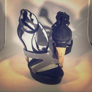 Calvin Klein Strappy Wedges